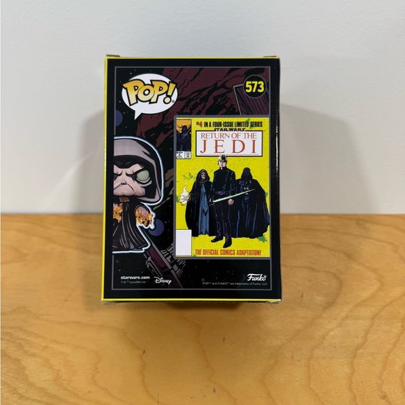 Funko Star Wars Emperor Palpatine Figure - Black and Gold - Picture 2 of 2